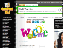 Tablet Screenshot of convertlist.com